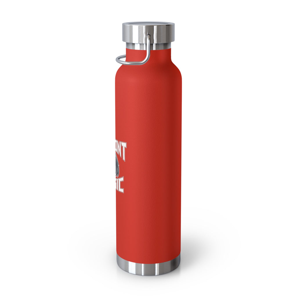Fremont Music 22oz Copper Vacuum Insulated Bottle — Red Stainless Steel Thermos