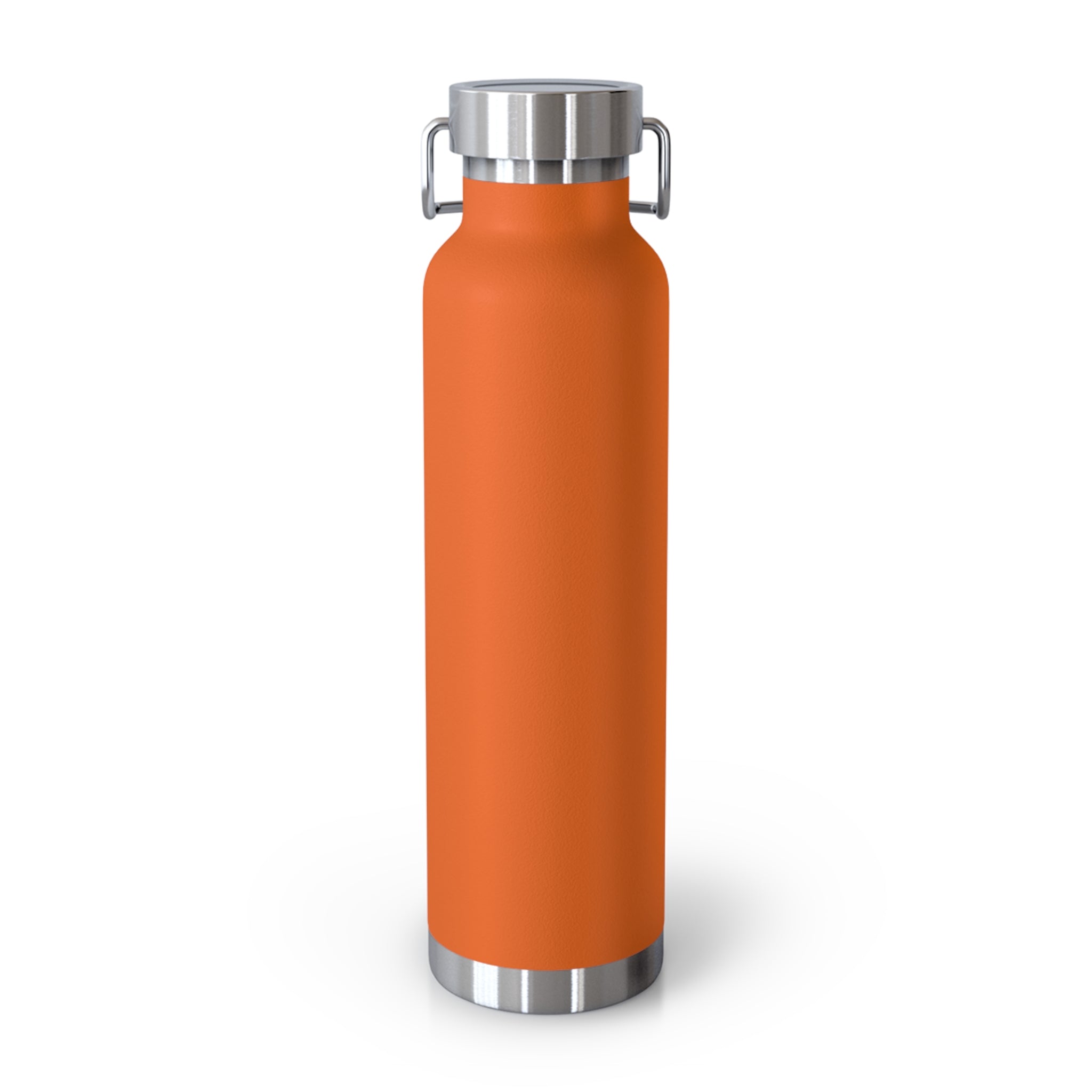 Fremont Music 22oz Copper Vacuum Insulated Bottle — Red Stainless Steel Thermos
